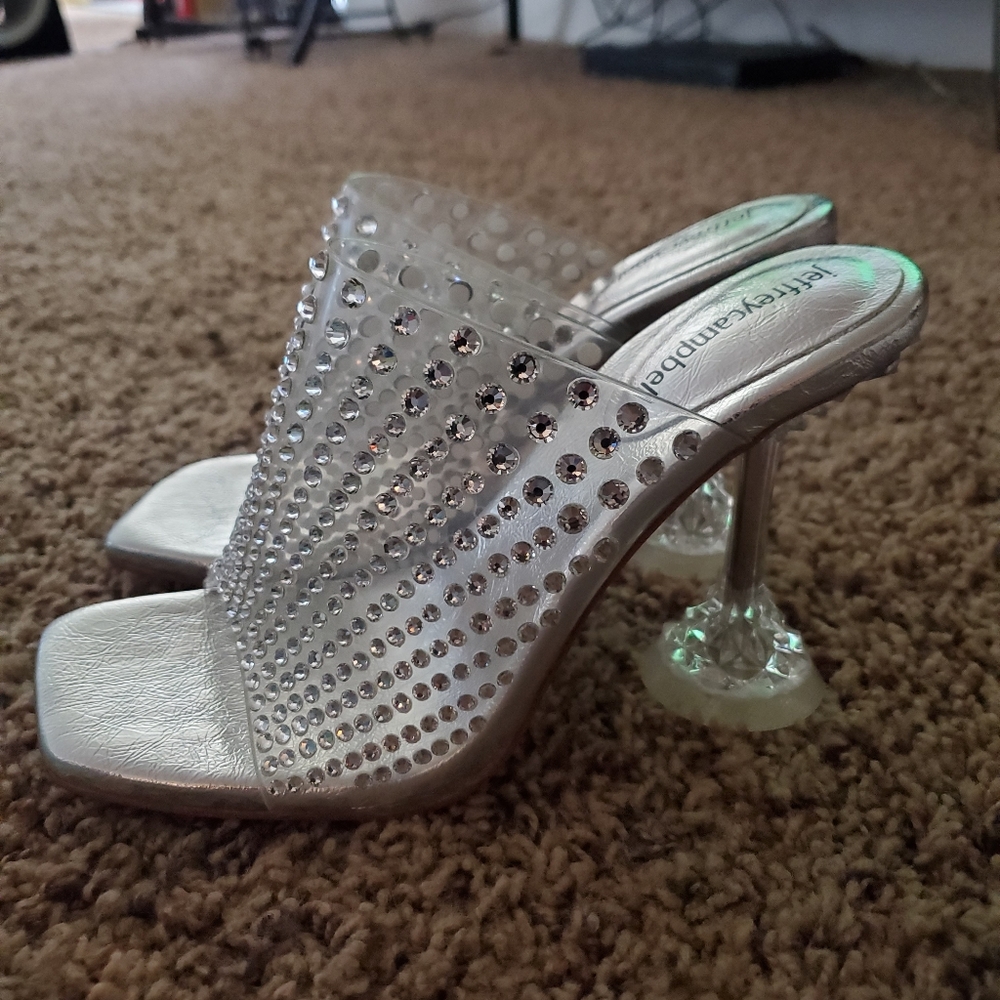 New Jeffrey Campbell Rhinestone heels